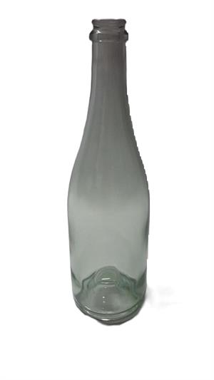 Champagne / Cider-flaske, klar, 0,75 ltr